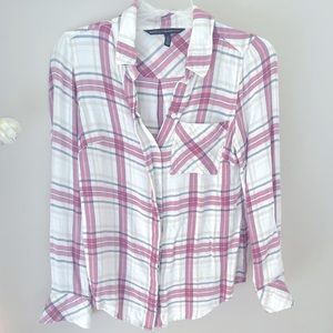 White House Black Market Flannel